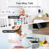 HelloBaby 4.3'' 30 8 1000ft Video Baby Monitor with Hours Battery, Remote Pan-Tilt-Zoom Baby Monitor No WiFi, Baby