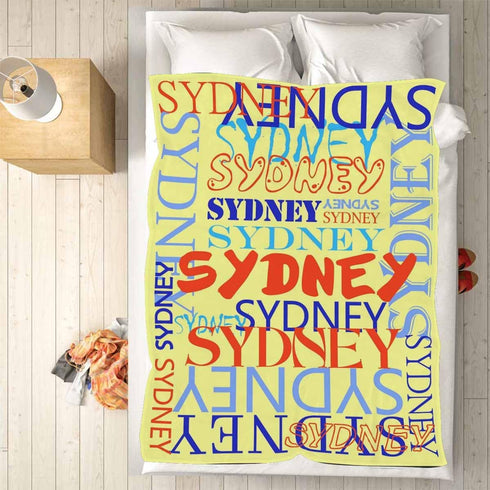 60x50inch D-Story Personalized Baby Blankets with Names, Custom Baby Girls Blanket Initial Swaddle Blanket
