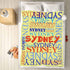 60x50inch D-Story Personalized Baby Blankets with Names, Custom Baby Girls Blanket Initial Swaddle Blanket