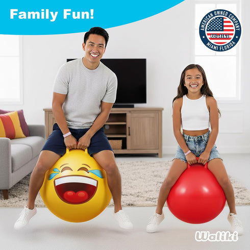 3 4 5 6 18" WALIKI Hopper Ball Toys for Boys and Girls and Years Old | Hippity Hop | Jumping Hopping Cool to for Kids |