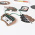 Wee Gallery Woodland Lacing Cards, Sewing Board and Travel Game for Toddlers, Montessori-Inspired Educational Craft