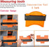 QeeHeng Set, Set Hammer, Kids Tool Kids Real Tool with Tools Bag, Tools Belt, Screwdrivers, DIY Building Woodworking