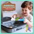 Magnetopia 40 Set 3+, Mini Diamond Texture Magnetic Tiles with Iron Box, PCS Travel Magnetic Tiles, STEM Educational