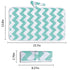 Portable Changing Pad, 2 Pack Baby Waterproof Diaper Changing Mat for Home and Travel