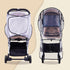 Bemece Universal Stroller Rain Cover, Baby Travel Weather Shield for Summer, Windproof and Waterproof