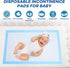 Buyockss Pack 50 13 x18 Disposable Changing Pad of Baby Incontinence Pad Diaper Changing Pads UnderPads Ultra Soft
