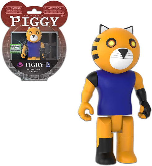 PIGGY Action Figure - Tigry Articulated Buildable Toy, Series 1 Collectible