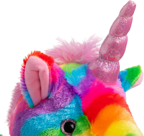 24 Inch HollyHOME Plush Unicorn Stuffed Animals Rainbow Unicorn Toy Gifts for Valentines Day, Christmas, Birthday