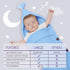 chimoo Cozy 0-6 LAREZZ Swaddle Blankets - Baby Sleeping Bag - Knitted Infant Receiving Blanket - Easy Transition