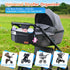 Guiseapue Universal Stroller Organizer with Cup Holder, Detachable Phone Bag, Fits Uppababy, Baby Jogger, Doona