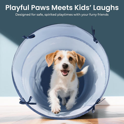 69" 18" Tiny Land Kids Play Tunnel Tent for Toddlers, x Foldable Crawl Toys for Baby, Indoor & Outdoor Pop Up Dog
