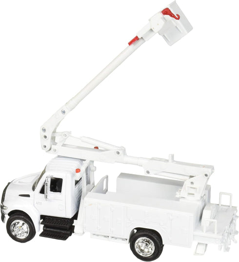 NewRay 4200 1/43 International Line Maintenance Service Truck White Long Haul Trucker Series Diecast Model by New Ray