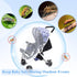 South to East Mosquito Net for Stroller, Baby Bug Netting with Storage Bag, Breathable & Portable Mosquito Nets for Strollers, Car Seat, Bassinet, Cradle, Playard, Travel Mini Crib (White) by South to East