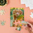 Bright Creations 24 Sheets Blank Puzzles for DIY, 5.5 x 4 Inch Jigsaw Puzzle Pieces, Bulk Arts and Crafts Projects