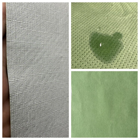 SYMHHA Mats,25-Pack Green Disposable Toilet U-Shape Pee Pads for Potty Training,No-Adhesive Non-Slip PE Backing