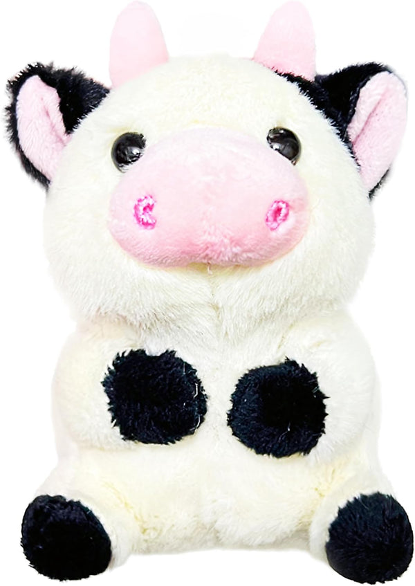 Kawaite Soft Cow Stuffed Animal Plush Toys for Kids, Cute Cow Plushies, Small