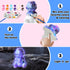 FUNZBO Paint Your Own Dinosaur Lamp, Arts and Crafts for Kids Ages 4-8, Painting Kits for Dinosaur Birthday Decorations