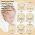 Mayyi 03) Newborn Birth Announcement Sign,Personalized Baby Announcement, Custom Engraved Wooden Baby Name Sign