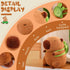 Capybara Stuffed Animals Plushies, Adorable Plush Toy with Removable Turtle Backpack, Unique Gifts for Kids