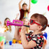 Poen 12 Pcs Mini Metallic Trumpet Musical Instruments, Plastic Noise Makers for Kids Events, Party Favors 7 Inch