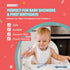 0-36 5 2 2 Bebecan Shielded Teething Tubes Baby Teething Relief Months, Anti-Choking Design, Clip-Attachable, BPA-Free
