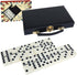 GOTHINK Portable Double 6 Dominos Set for Adults with Storage Box 28