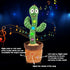 Emoin Dancing Cactus Talking Toy, Cactus Baby Toy Singing Children's Song, Mimicking Recording Educational Toy