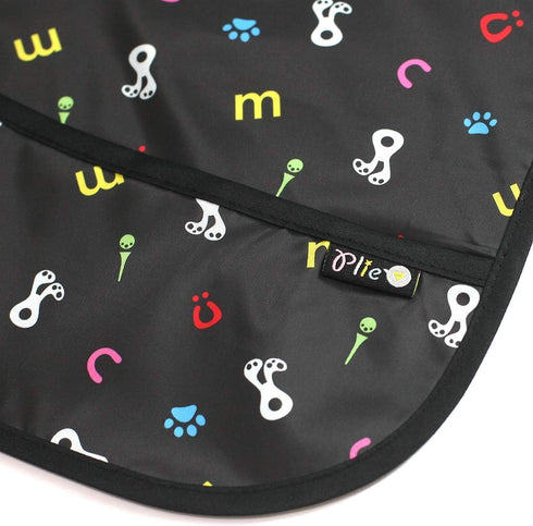 Waterproof Baby Bibs 2-Piece Set for Girl or Boy - 64 Colors, Baby and Toddler Bib 6-24 Months, Bib for Eating