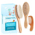 DEBETOOL Baby Hair Brush and Comb Set for Newborns & Toddlers -