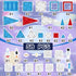 58 Set 3-12 Magnetic Tiles - Pcs Space Magnets Building Blocks - Sensory Travel Toys for Toddler - STEM Construction