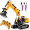 V-Opitos RC Excavator Toys for Boys Age 3, 4, 5, 6, 7,