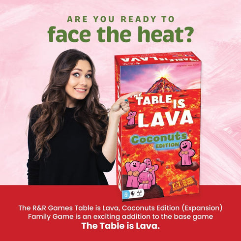 The Table is Lava - Coconuts Edition, Expansion Set by R&R Games