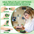 AotBlcer 8pcs Magnetic Balls Fidget Toys Adults, Stress Relief Magnet Sensory Ball with Silicone Shell for to Hands