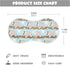 GOODOLD Set 1 Pack Cartoon Sloth Muslin Baby Burp Cloths - Super Absorbent and Soft Burping Rags - Cotton Burp Clothes