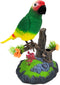 Tipmant Electronic Bird Toys - Electric Parrots Animal Pets Move Chirp for Home Office Room Decoration