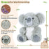 SuzziPals Heatable & Coolable Koala Stuffed Animals, Cute Microwavable Heating Pad Plushies for Soothing & Relaxation