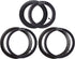 16" Back and 12.5" (2+1) Front Wheel Replacement Inner Tubes and Tires for BoB Stroller Tire Revolution SE/Pro