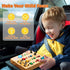 LED Busy Board, Wooden Sensory Toys for Toddler, Montessori Music Toy for Airplane, Educational Learning Toy