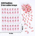 My Water Broke Baby Shower Game with 100 Mini Plastic Babies, 3 Ice Cube Trays, for Party Decorations Baby Shower Games (Pink)