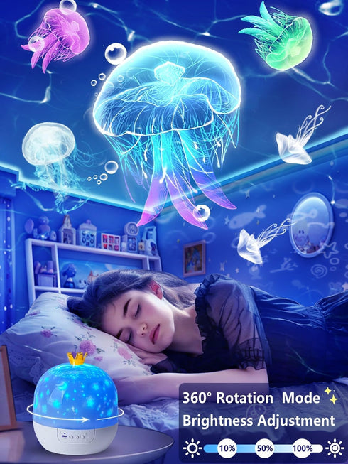 21 Sets of Films + Projector Night Light for Kids, Baby Star Projector with 360° Rotation for Nursery Decor