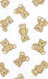 10pk, Luvable Friends Hudson Baby Flannel Burp Cloths Cuddle Bears