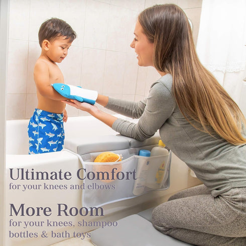 Elbow Set, (22 Inches 15 Inches)) Bath Kneeler, Baby Bath Kneeler and Rest Pad Kneeling Pad for Bathing Baby, Knee Pads