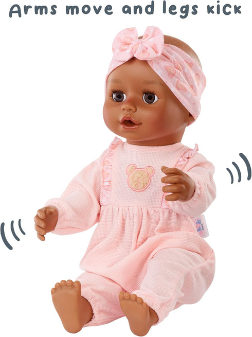Baby Born Learn to Walk Baby Doll Harper - Realistic Features for Kids Ages 3+, Walks and Crawls