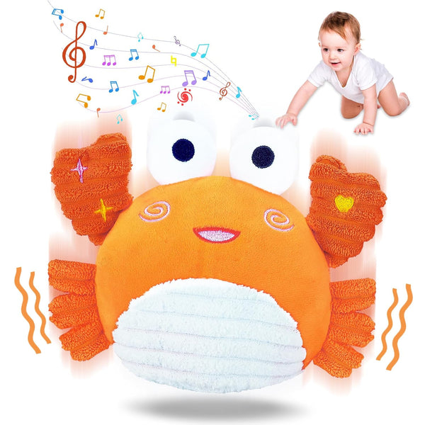 RedCrab Crawling Crab Baby Toy for 6-18 Months with 120+ Songs &