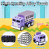 6 Set, 3 4 5 6 Oriate PCS Diecast Metal Toy Trucks Vehicle Cars Toys with Movable Parts, Mini Pull Back Toy Cars