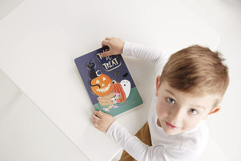 Mud Pie Trick Or Treat Wood Puzzle