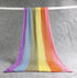 Coberllus Newborn Baby Photo Props Wrap Cloth Blanket Swaddle for Boys Girls Photography Shoot (Rainbow)