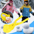 YUGYUJ Snowball Maker Tool with Handle, Cartoon Duck Snowball Maker Clip Snow Ball Toys Perfect for Kids and Adults