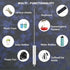 10 inch, 10mm Set 10 Pack Long Straw Cleaner Brush Extend Wide diam Pipe Cleaners, Long Brush for Sippy Cup, Water