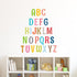 DECOWALL DS8-1701A Uppercase Alphabet ABC Letter Kids Wall Stickers - Peel and Stick Removable Wall Decals
